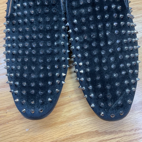 NasonMoretti Black Studded Loafers - Picture 2 of 6